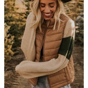 Roolee Forester camel vest